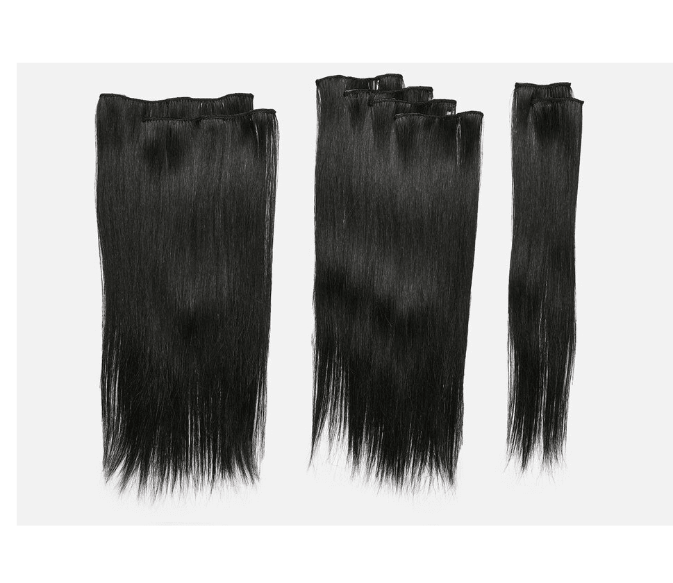 Synthetic Straight Wig — Natural Black